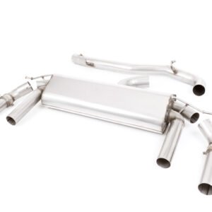 Seat Ateca Cupra 300 4Drive (modelos con GPF) – no resonado (más sonido) GPF/sistema de escape desde OPF con colas JET-100 de carbono