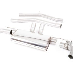 Toyota Supra A90 3.0 – Resonated (Quieter) GPF/OPF Back System with JET-115 Carbon Trims – EC Approved