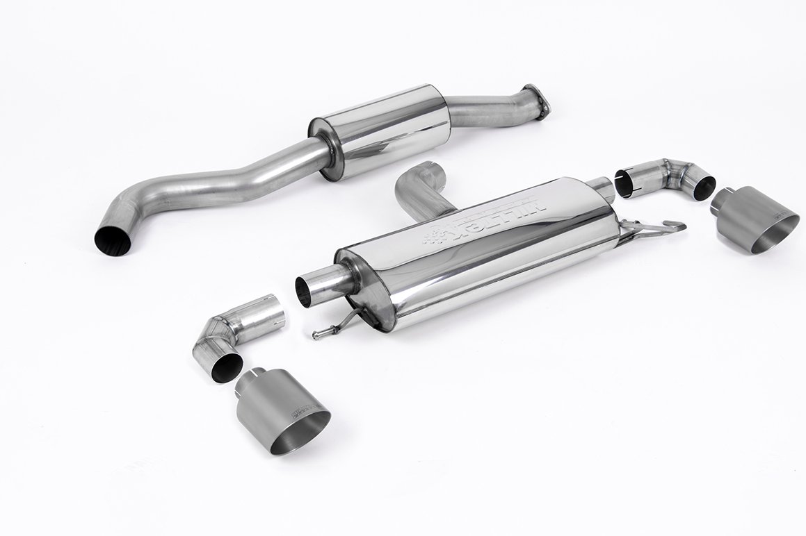 Toyota GR Yaris (Gen 1) – 3″ Resonated OPF Back Exhaust System with GT-115 Titanium Trims