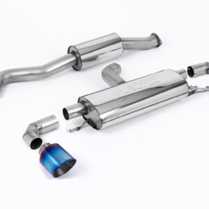 Toyota GR Yaris (Gen 1) – 3″ Resonated OPF Back Exhaust System with GT-115 Burnt Titanium Trims
