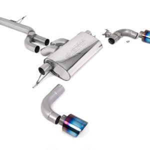 Toyota Supra A90 2.0 B48 (UK/Euro Spec Vehicles) – GPF/OPF Back Exhaust System with GT-115 Burnt Titanium Trims