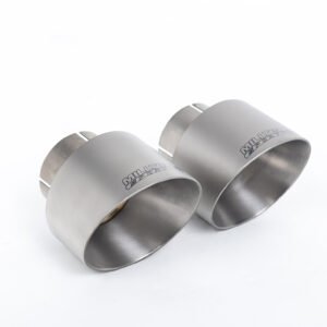 Toyota GR Corolla 1.6 Turbo – 3′ Resonated Secondary Cat Back with Brushed Titanium GT Tips