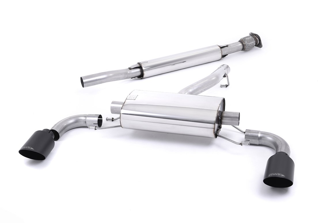 Toyota GR86 – resonado (más discreto) cat-back con colas Ceramic negras