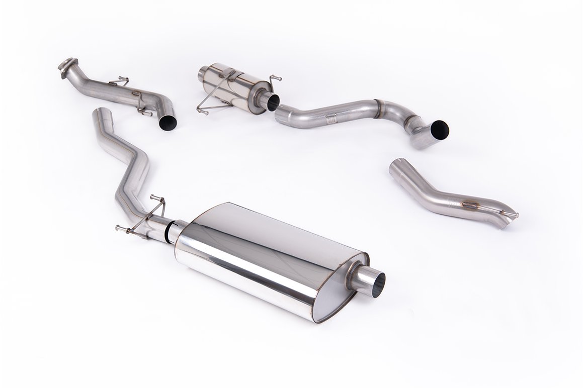 Toyota Tacoma 2.4L Turbo Hybrid – resonado cat-back con salida elevada