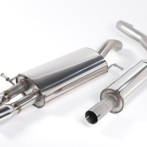 VW Polo GTI 1.8T – Resonated (Quieter) Cat-Back Exhaust System with Twin JET Trims