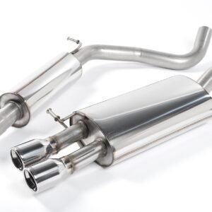 VW Polo GTI 1.8T – Escape cat-back resonado (sonido más discreto) con salidas dobles JET