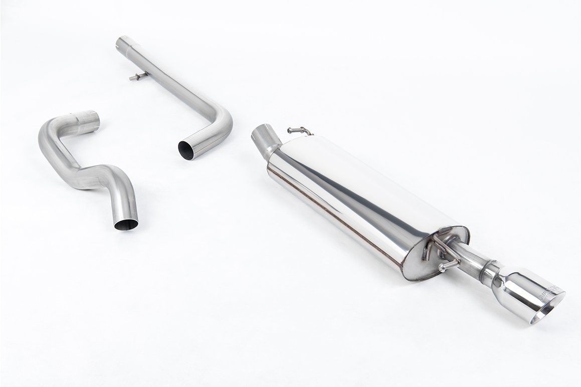 VW Golf MK4 337 Anniversary 180bhp – Non-Resonated (Louder) Cat-Back Exhaust System with Single GT100 Trim
