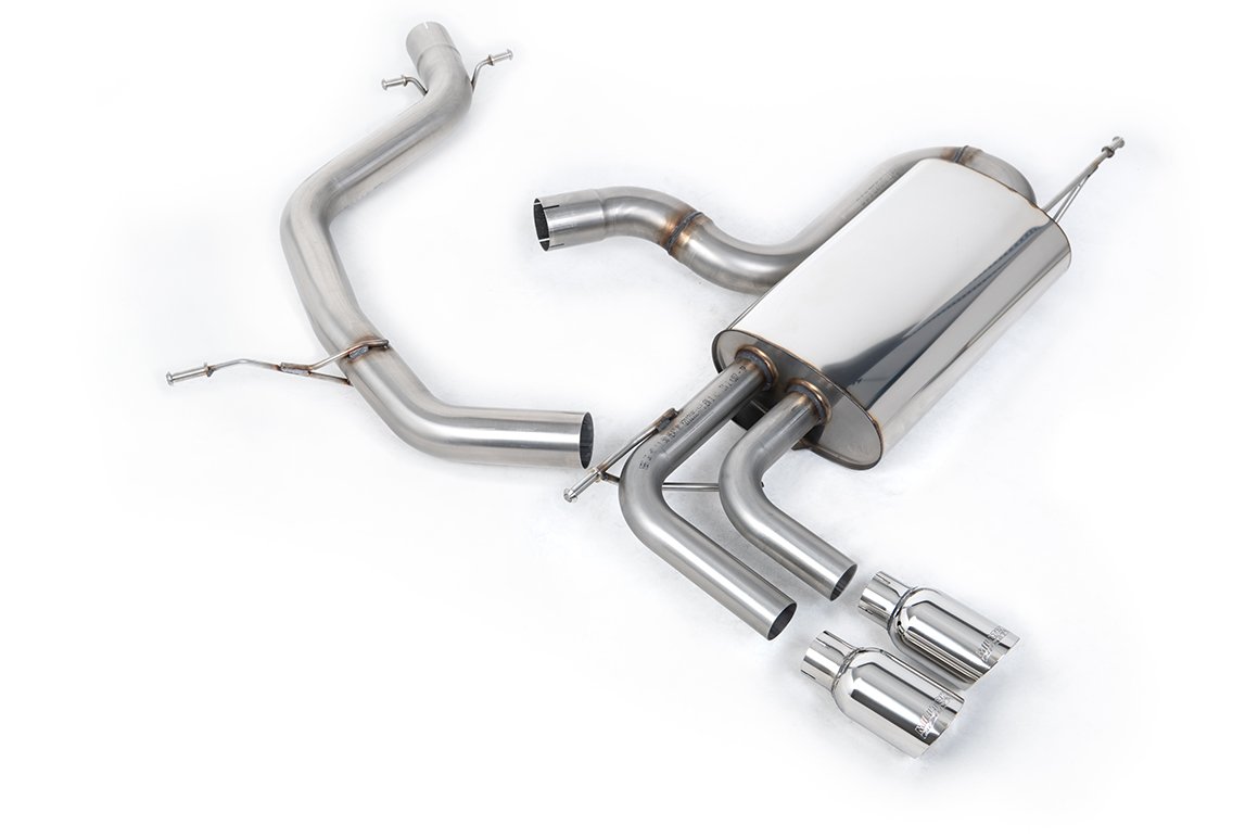 VW Golf Mk5 GTi Edition 30 2.0T – Non-Resonated (Louder) Cat-Back Exhaust System with Polished Tips