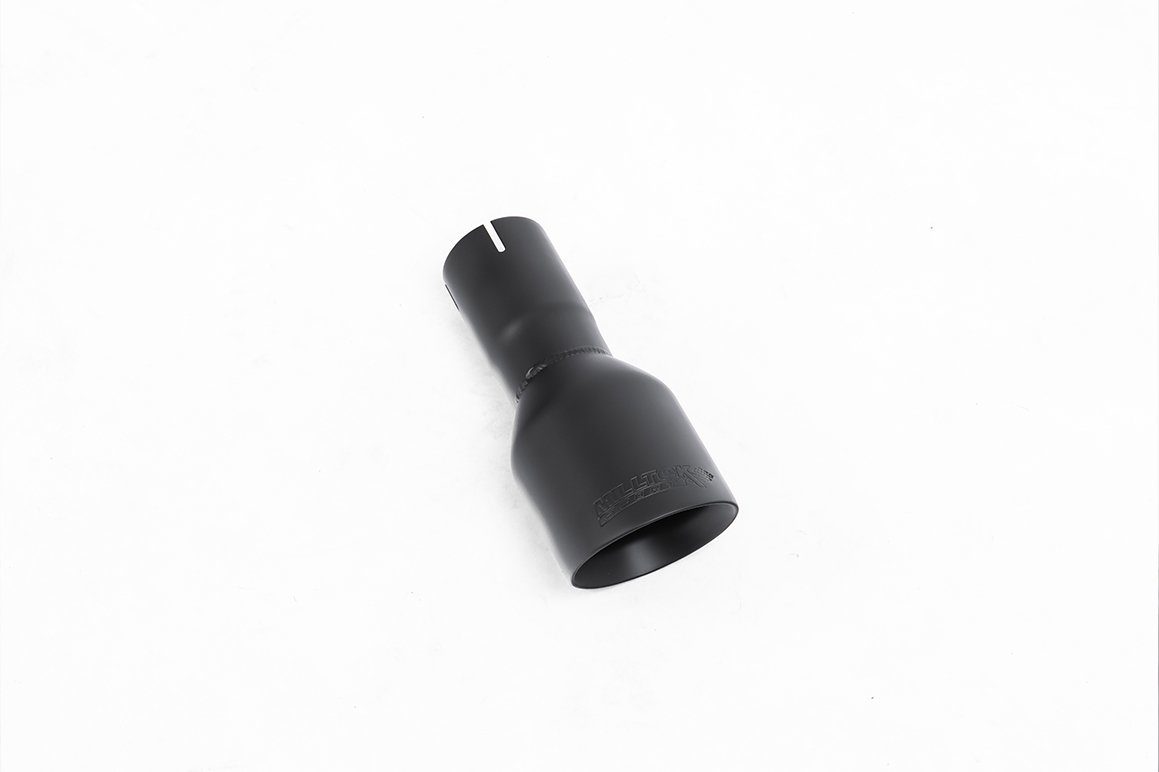 VW Golf GTD Mk6 TDI 170PS – DPF-Back sistema de escape con dobles negras mate salidas (estilo GTI)