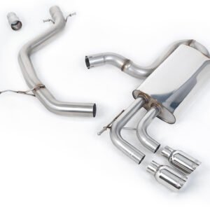 VW Golf Mk6 GT 1.4 TSI 160PS – Non-Resonated (Louder) Cat-Back Exhaust System with Polished Tips