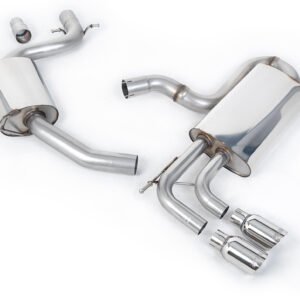 VW Golf Mk6 GT 1.4 TSI 160PS – Resonated (Quieter) Cat-Back Exhaust System with Polished Tips