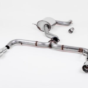 VW Golf GTI Mk6 – no resonado (más sonido) sistema de escape cat-back para OE Downpipe