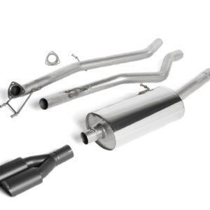 VW Amarok 2.0 BiTDI 163/180 – sistema de escape cat-back con doble negro ovaladas salidas