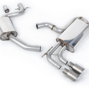 VW Golf Mk6 GT 1.4 TSI 160PS – Resonated (Quieter) Cat-Back Exhaust System with Titanium Tips
