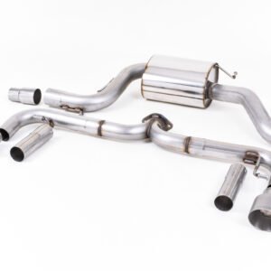 VW Beetle 2.0 TSI (A5 Chassis) – no resonado (más sonido) sistema de escape cat-back con colas de titanio