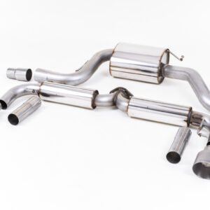 VW Beetle 2.0 TSI (A5 Chassis) – resonado (más discreto) sistema de escape cat-back con colas de titanio