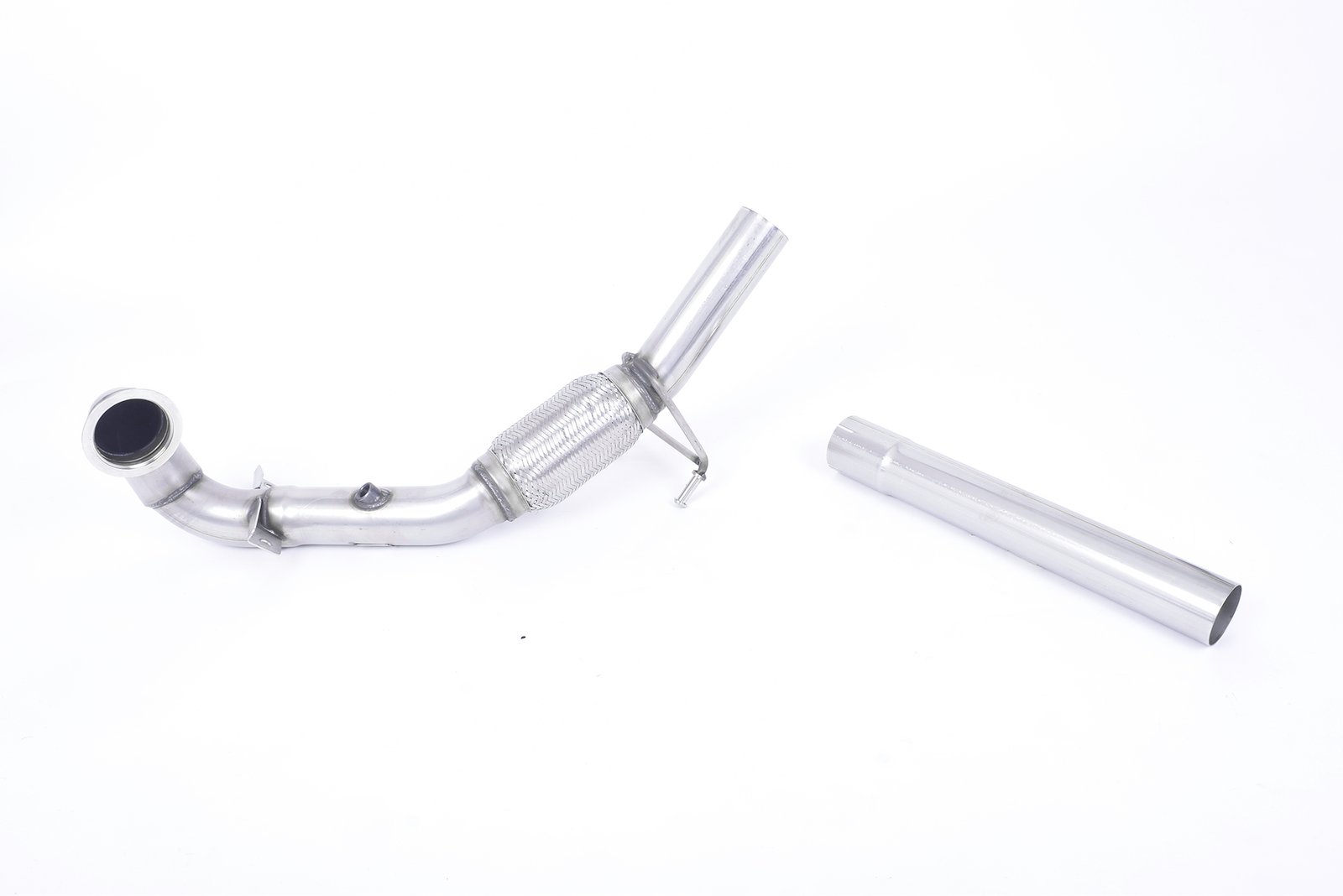 Seat Ibiza Cupra 1.8 TFSI y VW Polo GTI 1.8 TSI – Downpipe de gran diámetro con supresor de catalizador (para Milltek cat-back)