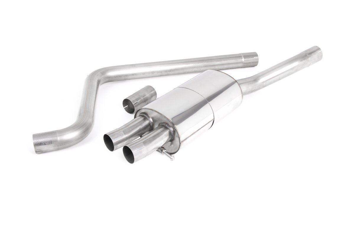 VW Polo GTI 2.0 TSI (AW – 5 puertas/modelos con GPF) – resonado (más discreto) GPF/sistema de escape desde OPF