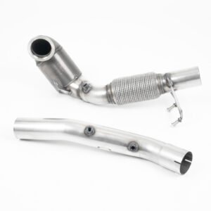 Seat Leon Cupra (1.8T/1.9 TDI) & VW Golf MK4 GTI (1.8T/1.9 TDI) – Cast Downpipe with 200 Cell Race Cat and GPF/OPF Delete (For Milltek Catback Only)