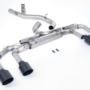 VW Golf R MK8/MK8.5 – 80mm Systems Non Valved with Cerakote Tips (Race System – Loudest)
