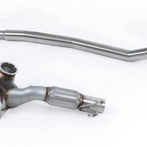 VW Arteon 2.0 TSI (USA sin válvulas/colas orientadas hacia abajo) – Downpipe de gran diámetro y Hi-Flow catalizador Race (para cat-back OE)
