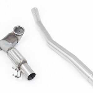 VW Arteon 2.0 TSI (USA sin válvulas/colas orientadas hacia abajo) – Downpipe de gran diámetro y Hi-Flow catalizador Race (para Milltek cat-back)