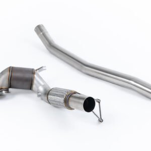 VW Arteon 2.0 TSI (USA sin válvulas/colas orientadas hacia abajo) – Downpipe de gran diámetro y supresor de catalizador (para cat-back OE)