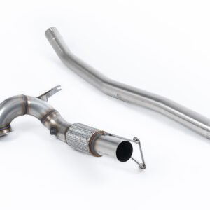 VW Arteon 2.0 TSI (USA sin válvulas/colas orientadas hacia abajo) – Downpipe de gran diámetro y supresor de catalizador (para Milltek cat-back)