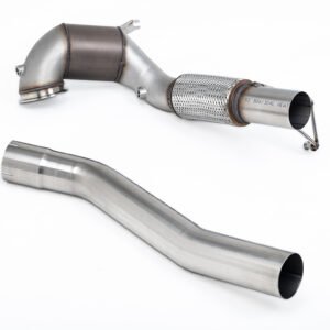 VW Golf GTI Mk8 – Downpipe de gran diámetro y catalizador deportivo de alto flujo (para Milltek cat-back)