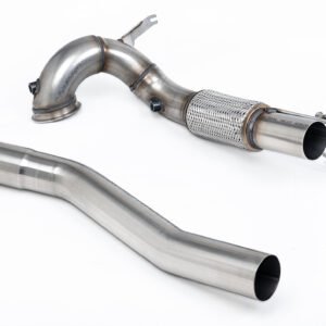 VW Golf GTI Mk8 – 94mm/3.7inch ID Turbo salida to 80mm/3.15inch Downpipe con Decat (para Milltek cat-back)