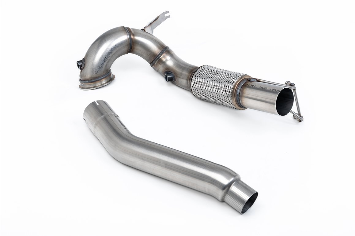VW Golf GTI Mk8 – Downpipe de gran diámetro y supresor de catalizador (para cat-back OE)