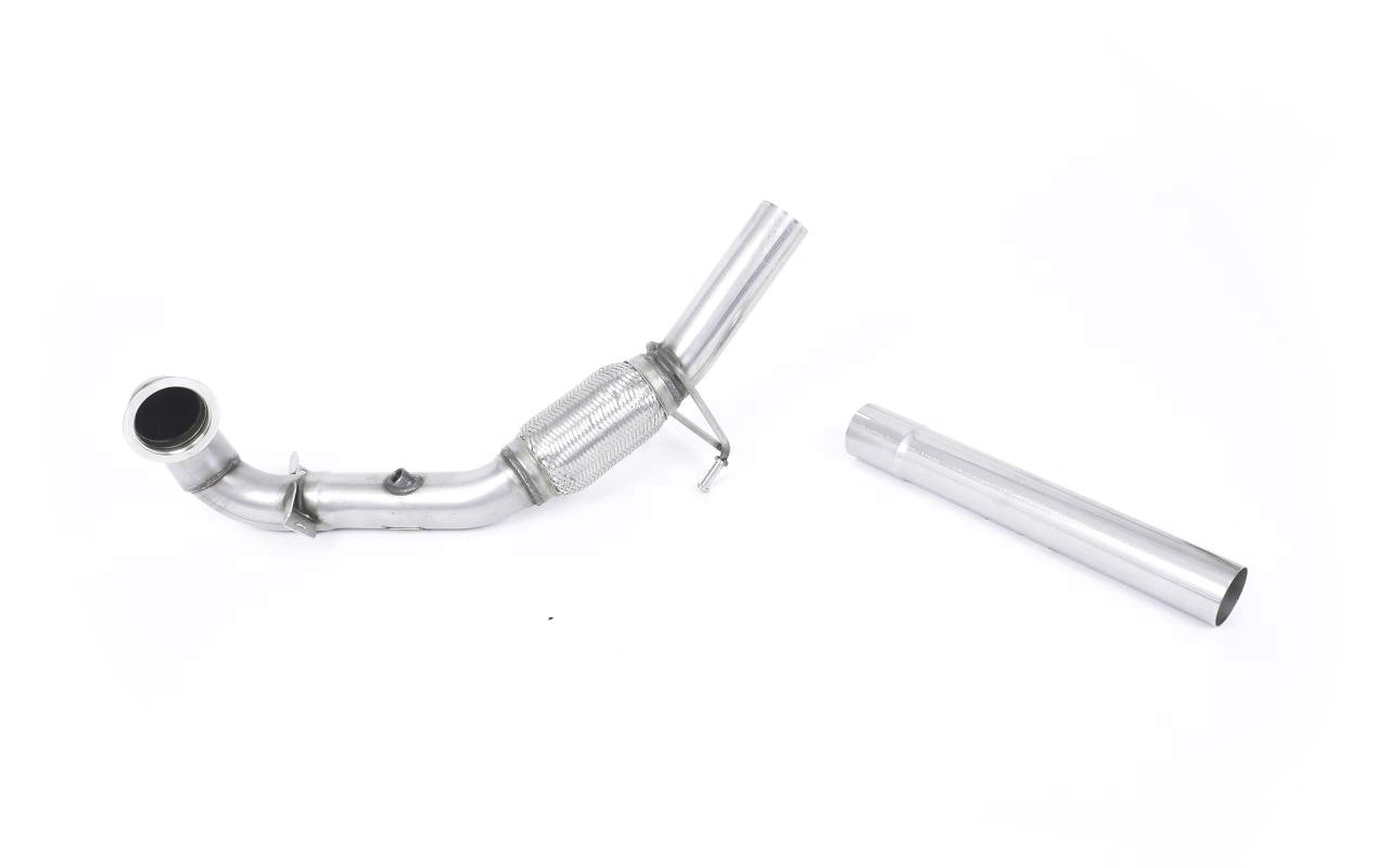 Seat Ibiza Cupra 1.8 TFSI y VW Polo GTI 1.8 TSI – Downpipe de gran diámetro con supresor de catalizador (para Milltek cat-back)