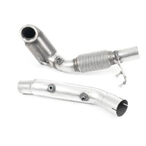 Seat Leon Cupra/Skoda Octavia vRS/VW MK7.5 GTI – con cuerpo de fundición Downpipe con 200 Cell catalizador de competición y GPF/supresor de OPF (para el escape original cat-back solo)