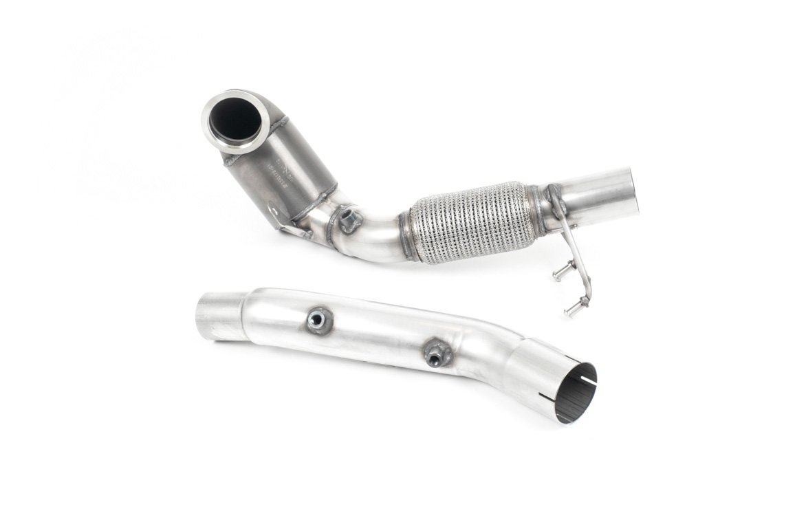 Seat Leon Cupra/Skoda Octavia vRS/VW MK7.5 GTI – con cuerpo de fundición Downpipe con 200 Cell catalizador de competición y GPF/supresor de OPF (para el escape original cat-back solo)
