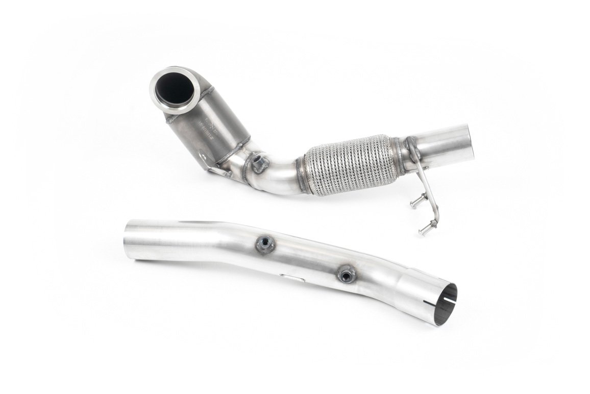 Seat Leon Cupra/Skoda Octavia vRS/VW MK7.5 GTI – con cuerpo de fundición Downpipe con 200 Cell catalizador de competición y GPF/supresor de OPF (para Milltek cat-back solo)