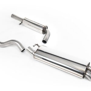 Seat Leon Cupra (1.8T/1.9 TDI) y VW Golf MK4 GTI (1.8T/1.9 TDI) – Escape cat-back resonado (sonido más discreto) con salidas ocultas