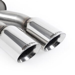 Seat Leon Cupra (1.8T/1.9 TDI) y VW Golf MK4 GTI (1.8T/1.9 TDI) – Escape cat-back resonado (sonido más discreto) con salidas dobles pulidas
