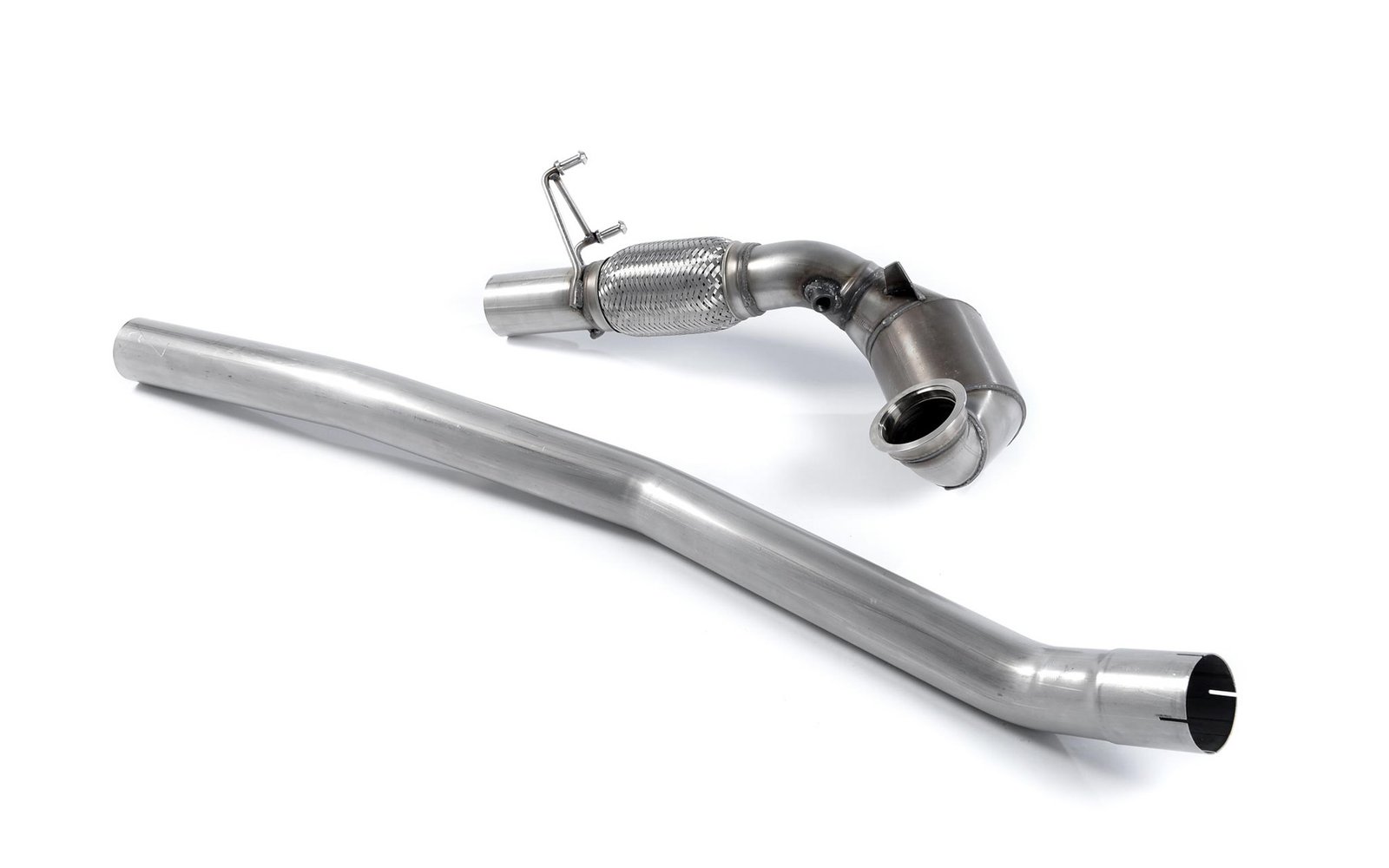 Seat Leon ST Cupra y Skoda vRS 2.0 TSI – Downpipe de gran diámetro de acero inoxidable con cuerpo de fundición con catalizador deportivo de alto flujo (para Milltek cat-back de competición)