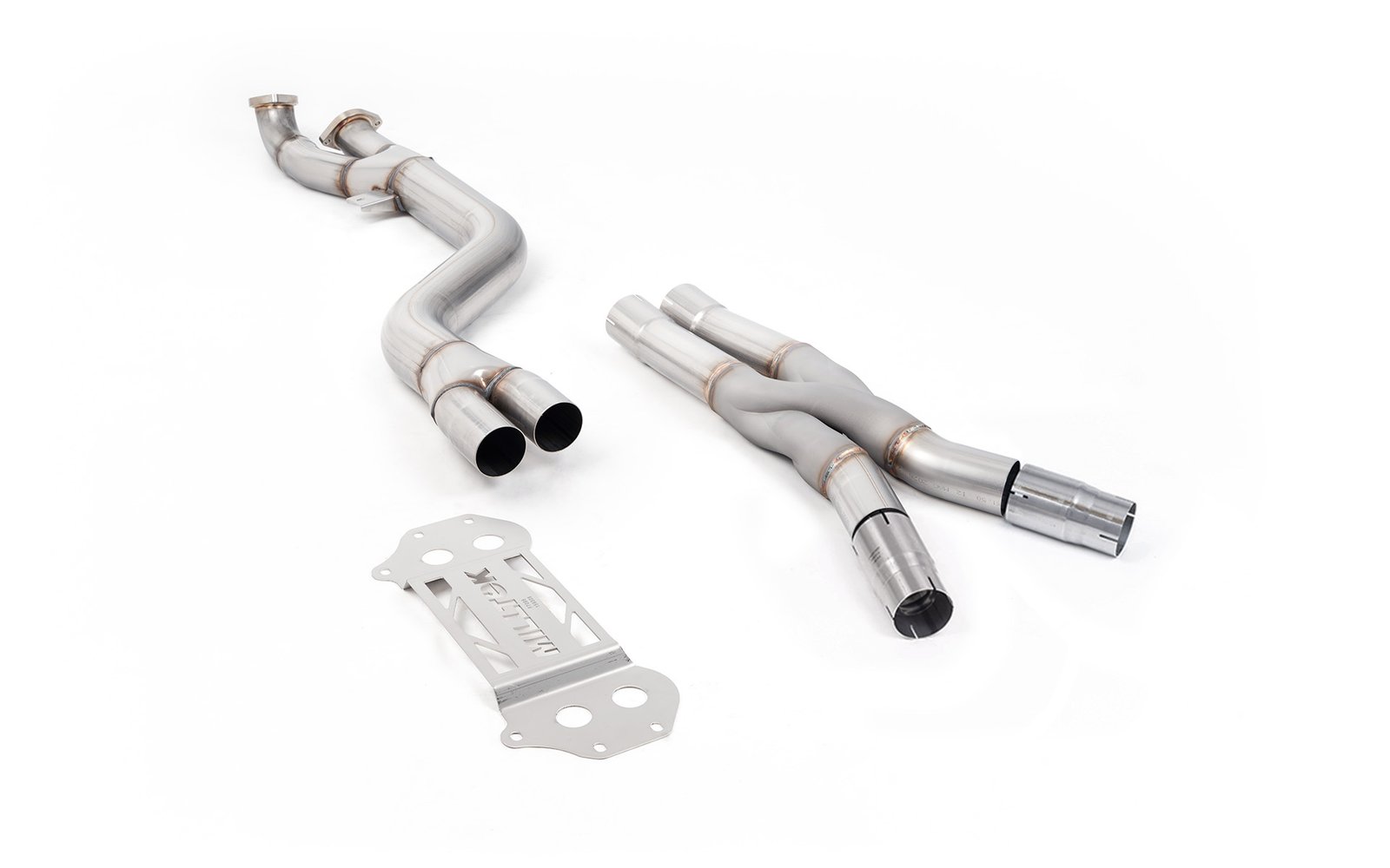 BMW G87 M2 – supresor de catalizador secundario – 102 mm tubo con tubo en Z – para el escape original axle-back