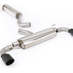 Toyota GR Yaris (Gen 2) – resonado desde OPF/GPF con colas negras Cerakote – homologado ECE
