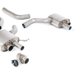 Audi RS6 y RS7 C8 – Kit de actualización a escape axle-back Signature Series de titanio para sistemas Milltek de acero inoxidable