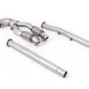 Audi RS3 / Audi RSQ3 / Audi TT Mk3 – V2 Downpipe con supresor de catalizador y supresor de OPF (Audi RS3 8V+8Y/RSQ3/TTRS MK3)