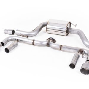 VW Beetle 2.0 TSI (A5 Chassis) – Escape cat-back no resonado (sonido más intenso) con salidas de titanio