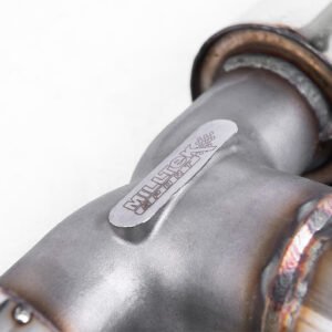 VW Golf GTD Mk6 TDI 170PS – DPF-Back sistema de escape con salidas dobles GT100 pulidas (estilo GTI)