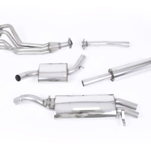 VW Golf GTI Mk2 8V – sistema de escape completo con salidas de estilo original