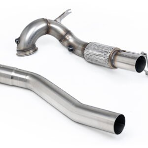 VW Golf GTI Mk8 – 94 mm / 3.7inch ID Turbo salida a 80 mm / 3.15inch Downpipe con supresor de catalizador (para Milltek cat-back)