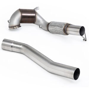 VW Golf GTI Mk8 – Downpipe de gran diámetro y de alto flujo catalizador de competición (para Milltek cat-back)