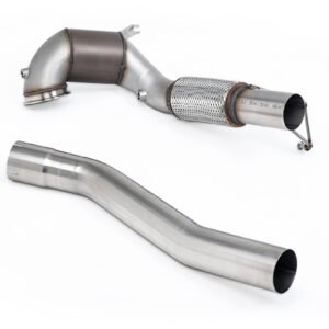 VW Golf GTI Mk8 – Downpipe de gran diámetro y catalizador deportivo de alto flujo (para Milltek cat-back)