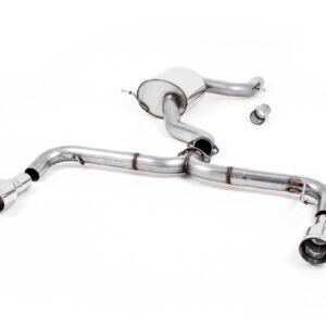 VW Golf GTi Mk6 – Escape cat-back no resonado (sonido más intenso) para el escape original Downpipe