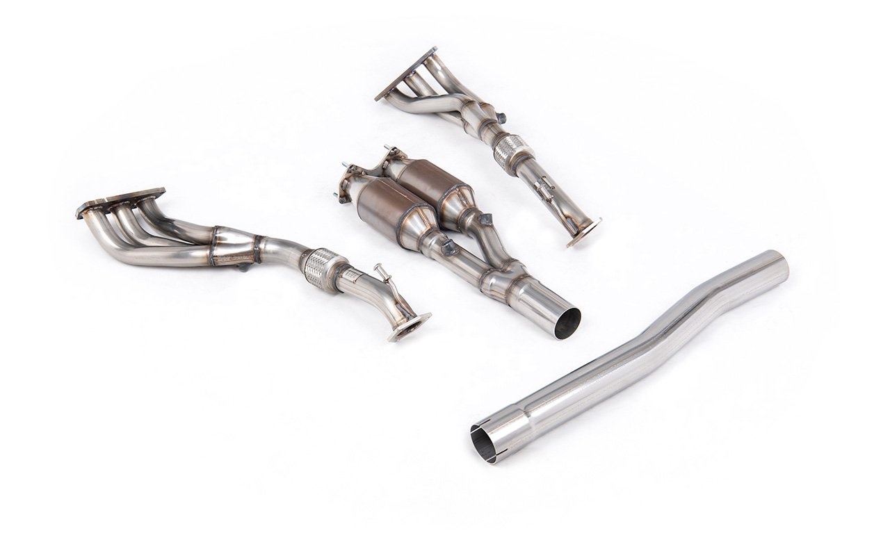 VW Golf Mk5 R32 3.2 V6 – Colector de acero inoxidable con catalizador deportivo de alto flujo
